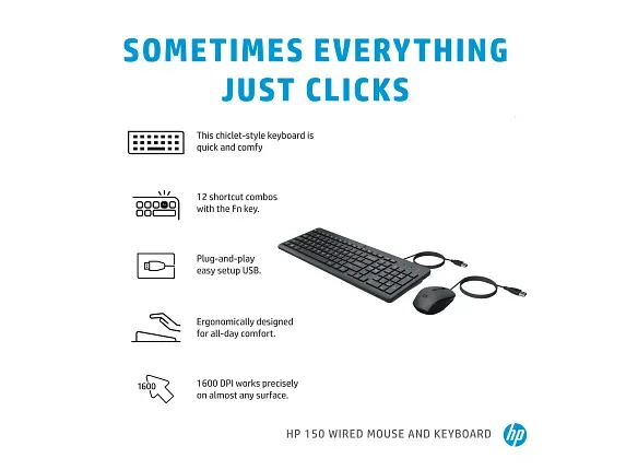 HP 150 Keyboard & Mouse
