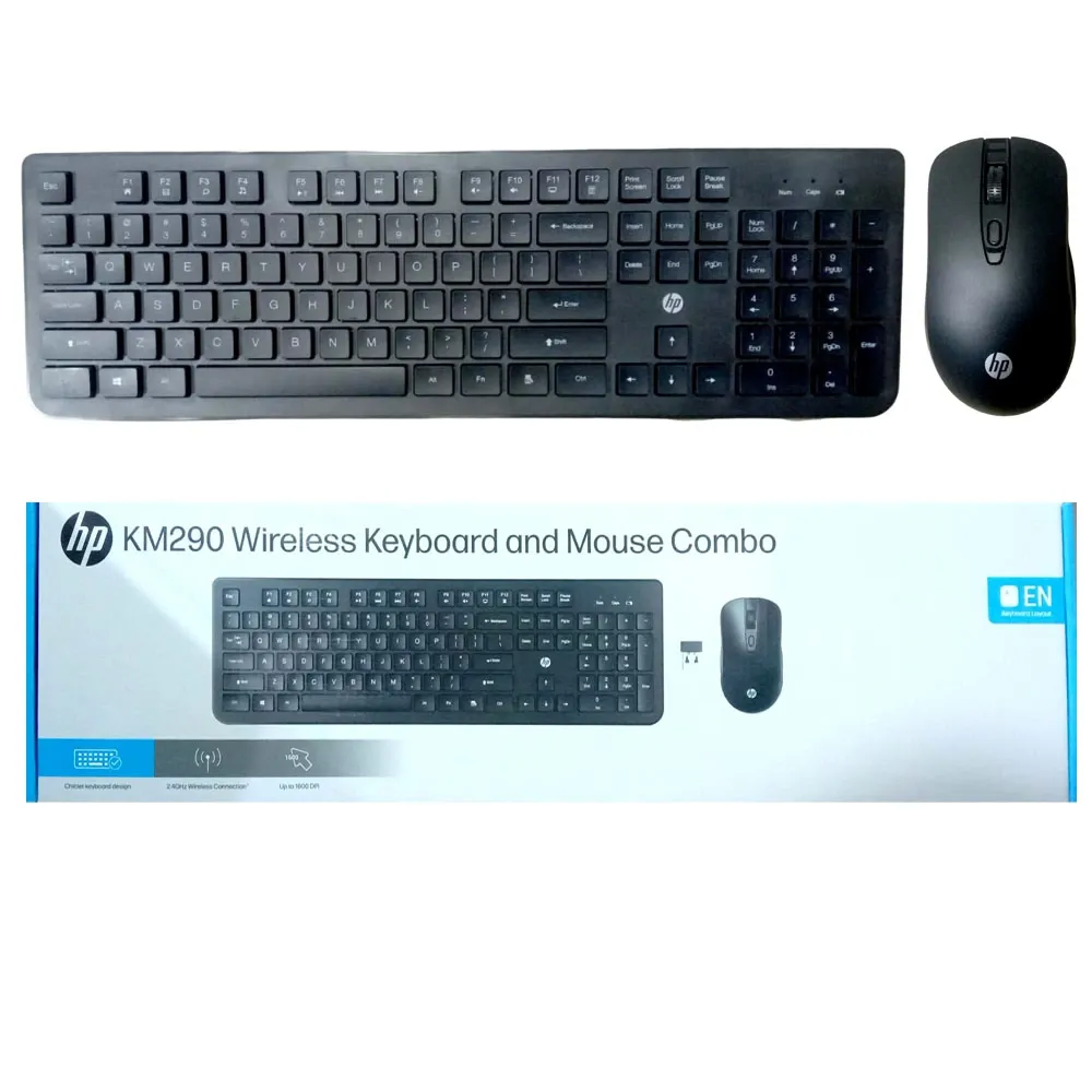 HP Wireless Keyboard Mouse Combo KM290