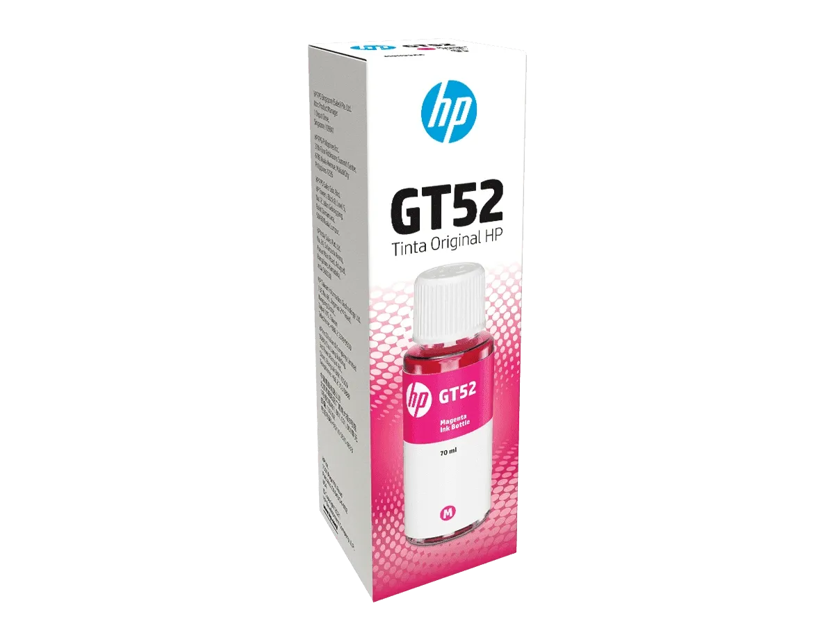 HP GT52 70-ml Magenta Original Ink Bottle