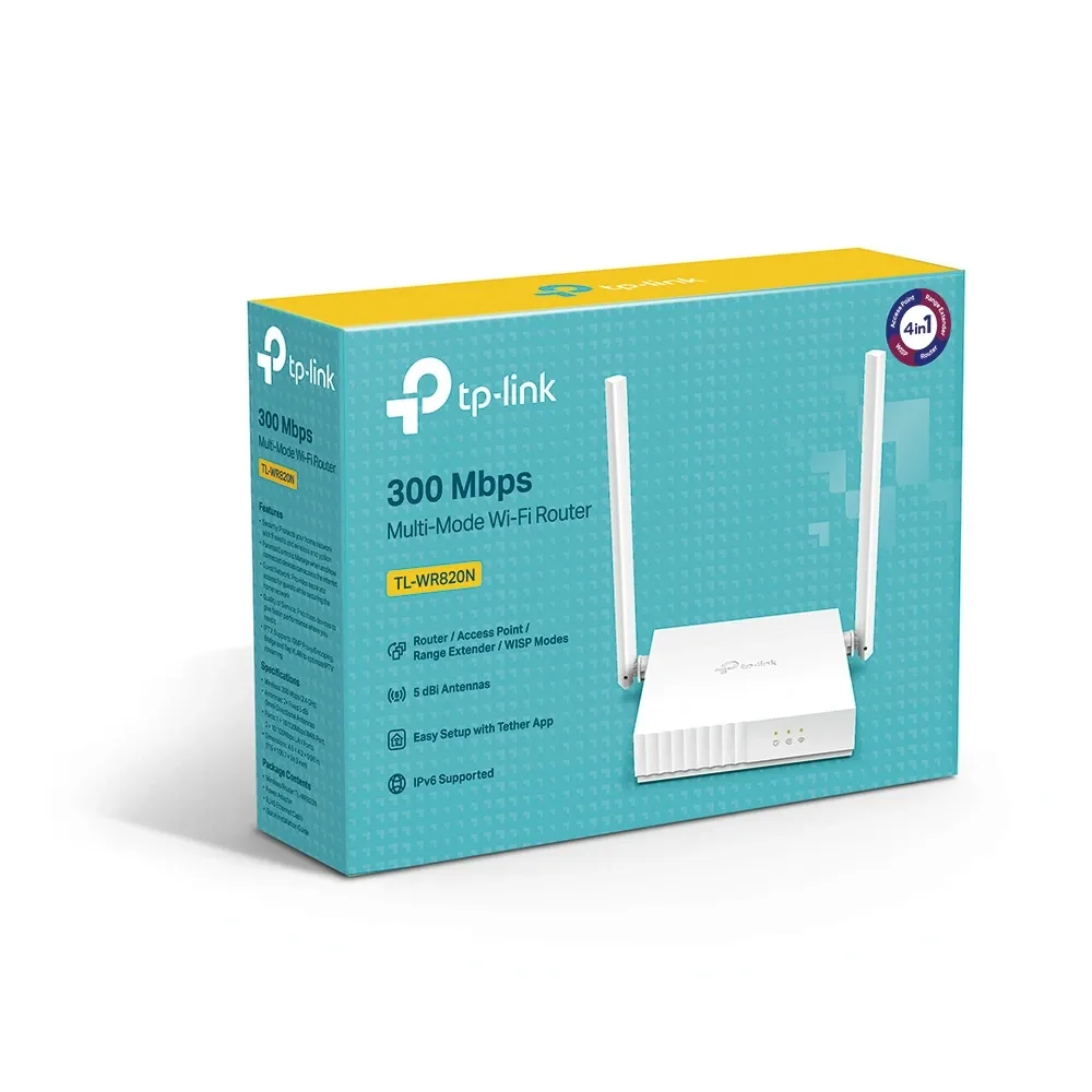 TL-WR820N 300 Mbps Multi-Mode Wi-Fi Router