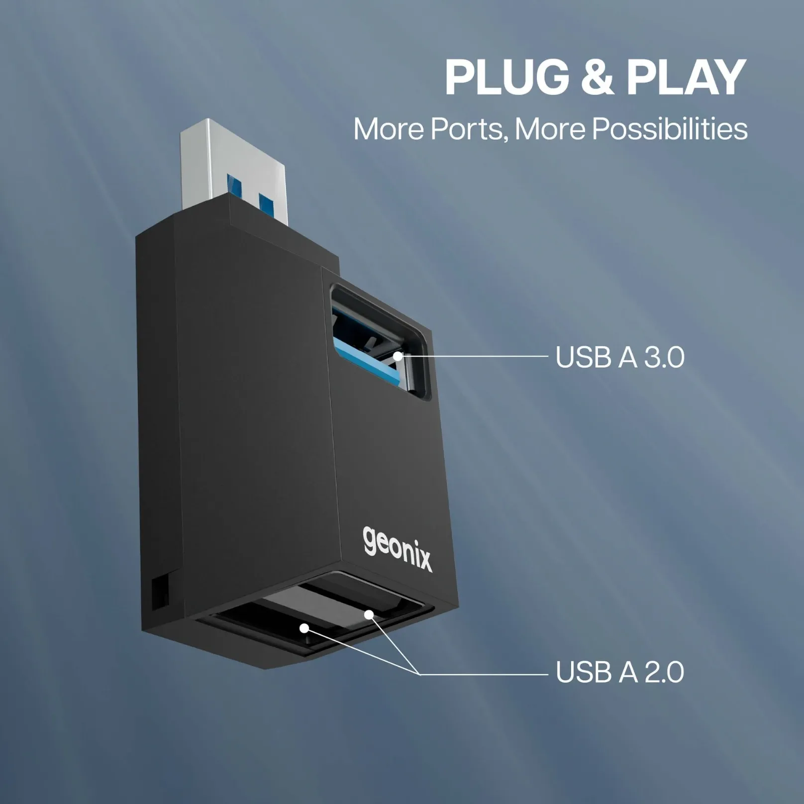 gonix Befit UH3 USB HUB 3 Ports USB 3.0 Adapter
