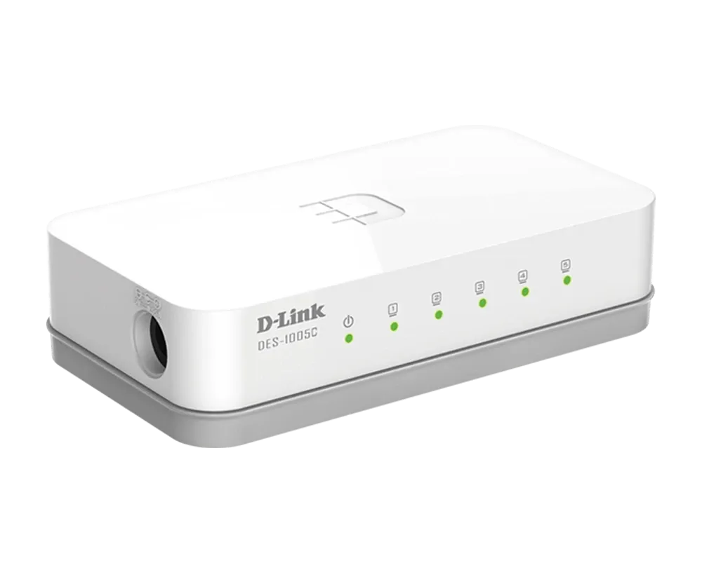 D-LINK 5-Port 10/100mbps Desktop Switch