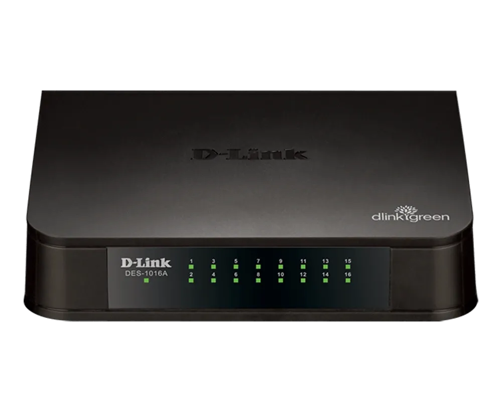 D-Link 16-Port 10/100 Desktop Switch